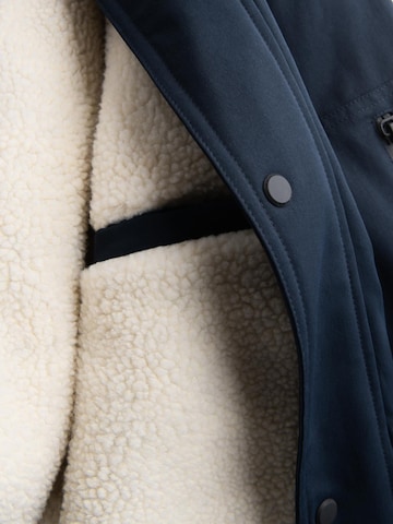 Ombre Winterparka 'OM-JALJ-0181' in Blauw