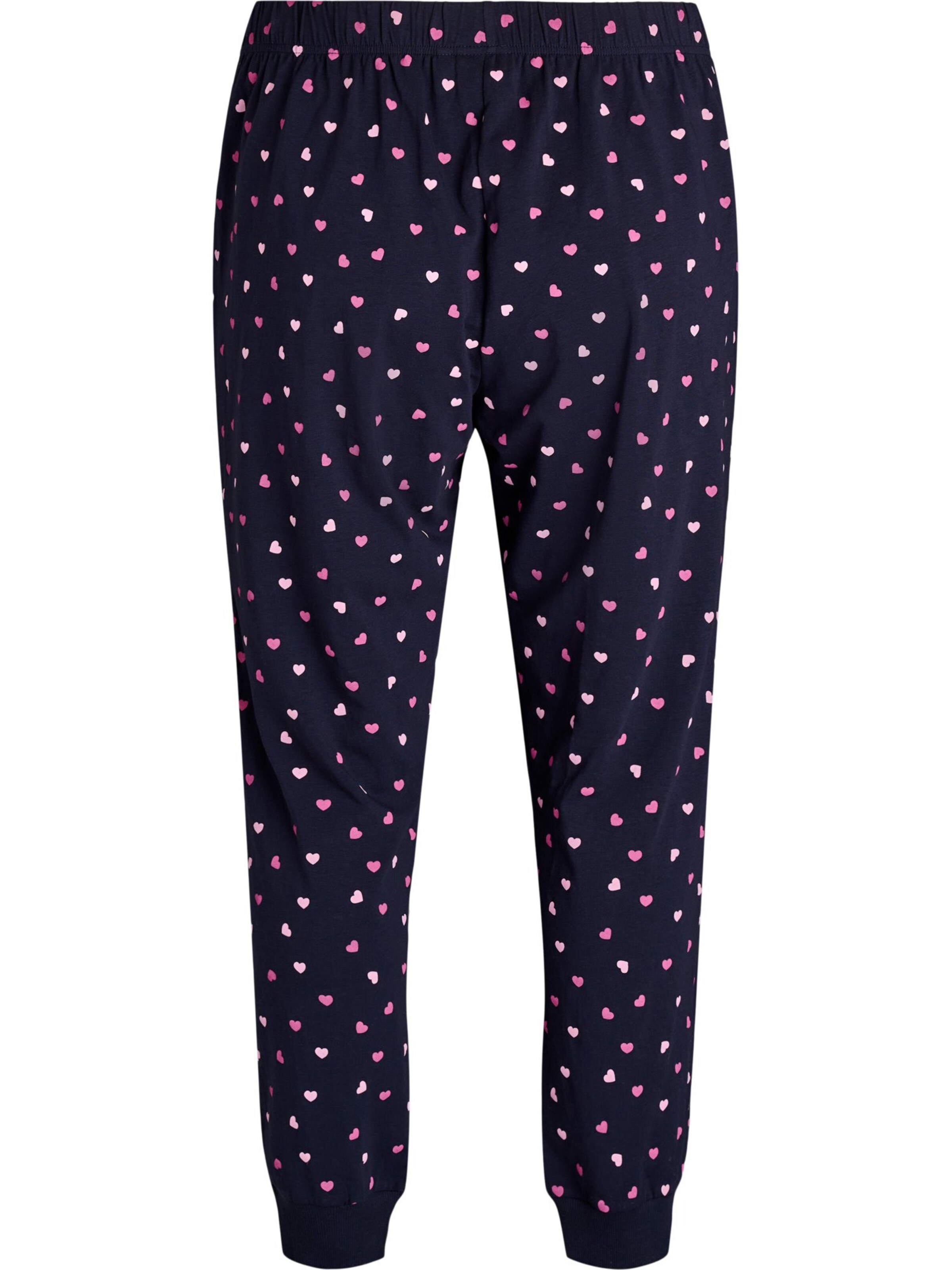 Zizzi Pyjamahose 'MHANNY' in Blau