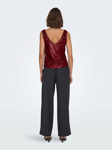 Chemisier 'ONLANA' ONLY en rouge