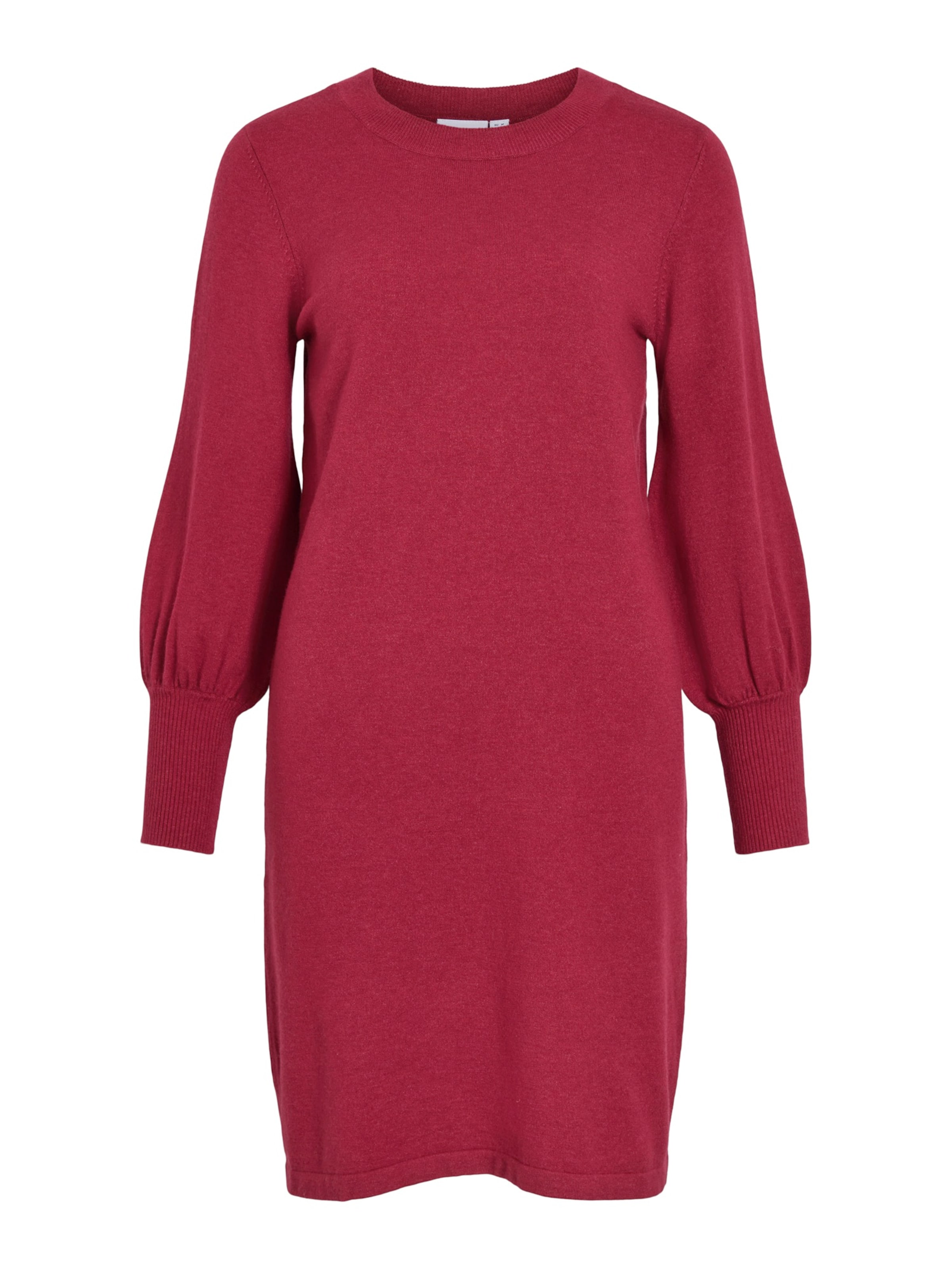 VILA Πλεκτό φόρεμα &#x27;VIKERRY&#x27; σε κόκκινο: μπροστά