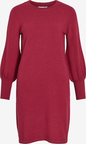 Robes en maille 'VIKERRY' VILA en rouge : devant