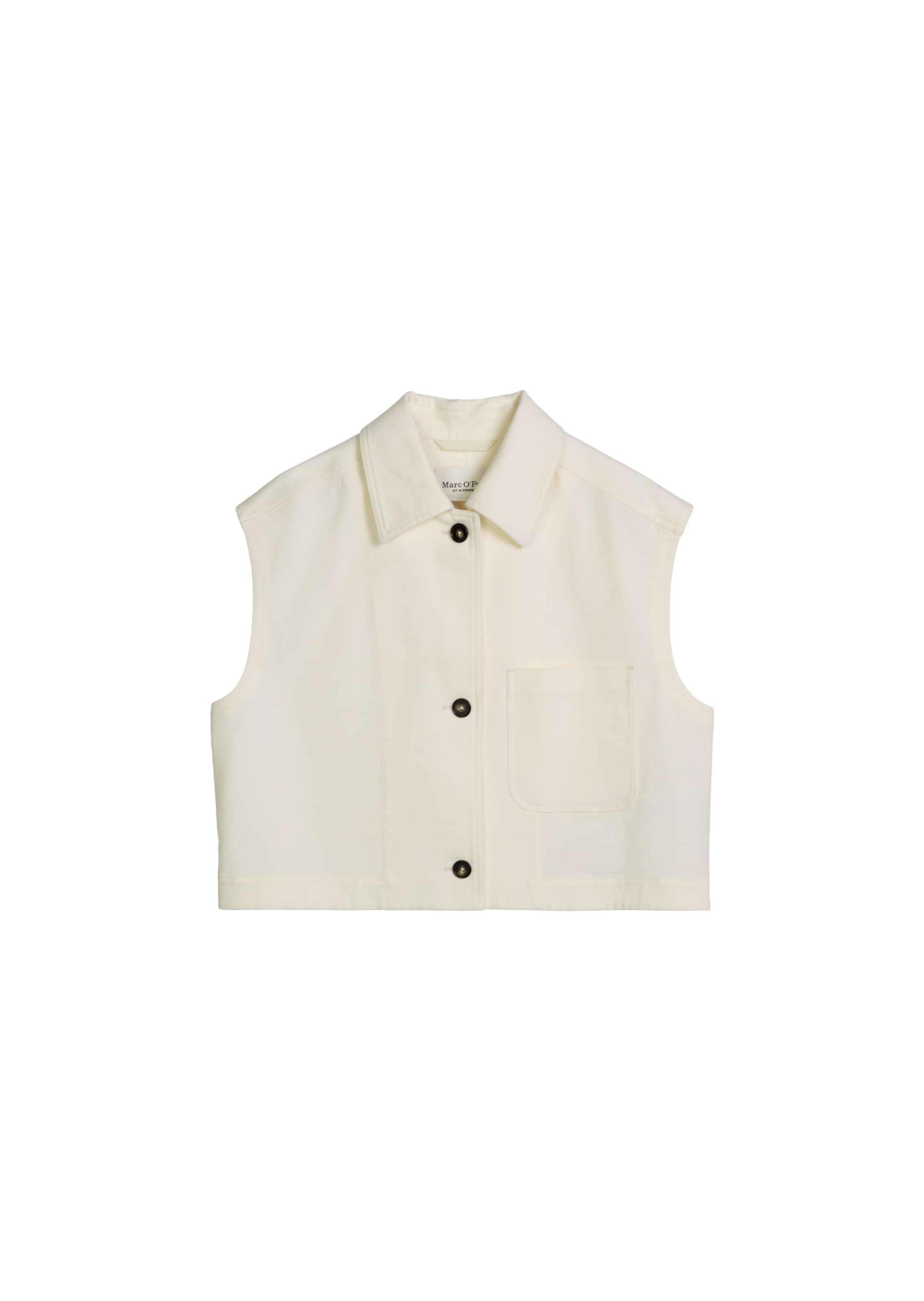 Marc O'Polo Vest in White: front