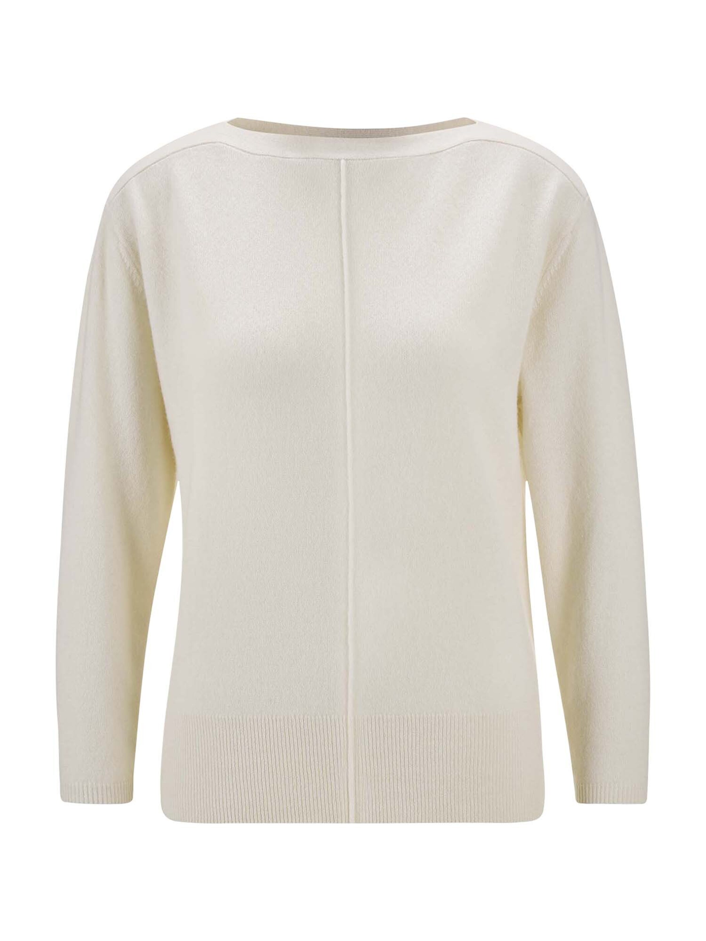 MADELEINE Pullover in Weiß: Vorderseite