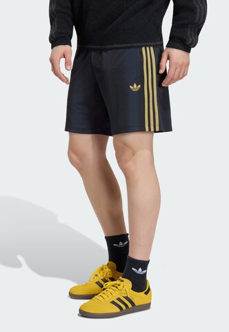 ADIDAS ORIGINALS Обычный Штаны 'Adicolor' в Черный: спереди