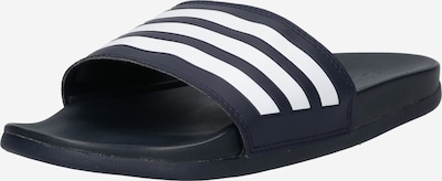 ADIDAS PERFORMANCE Zapatos para playa y agua 'Adilette' en azul oscuro / blanco, Vista del producto