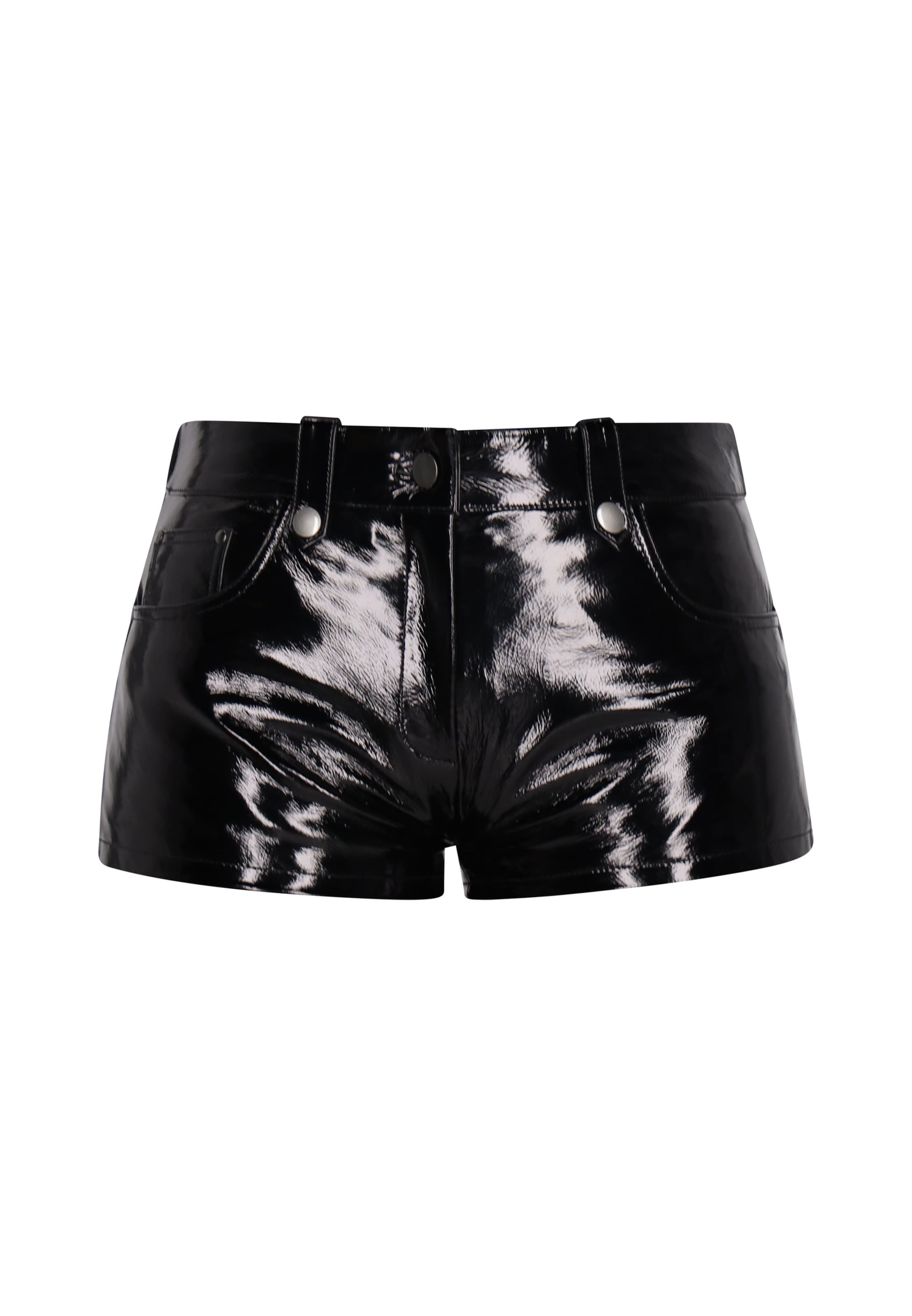 faina - Loosefit Calças em preto: frente