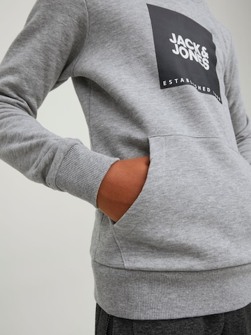 Jack & Jones JuniorSweater majica 'Lock' - siva boja