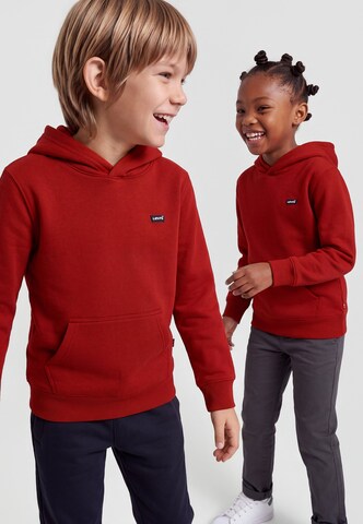 Levi's Kids Свитшот 'MINI BATWING' в Красный: спереди