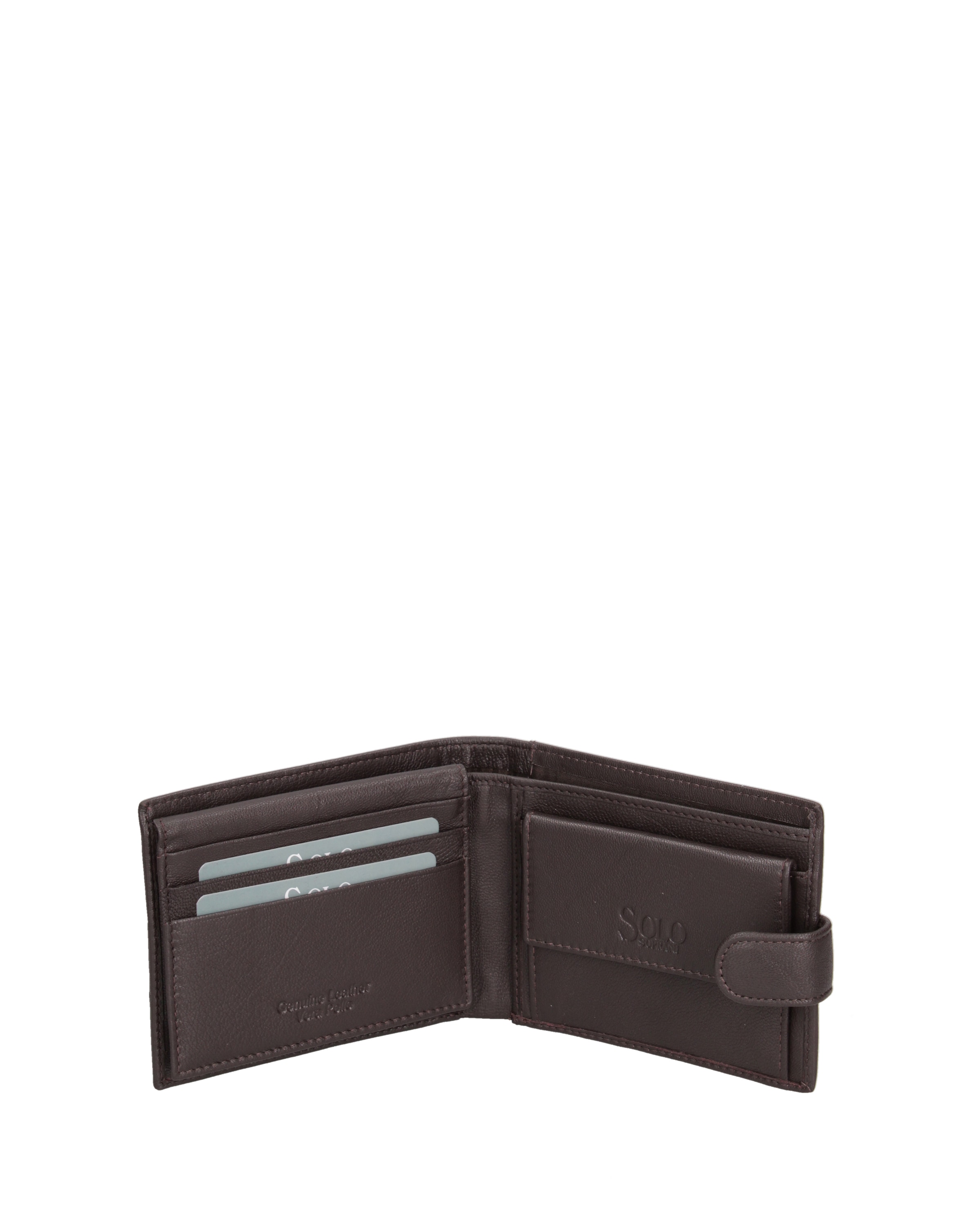 Portamonete di Solo Soprani in marrone