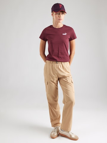 T-shirt fonctionnel 'ESS Small No. 1' PUMA en rouge