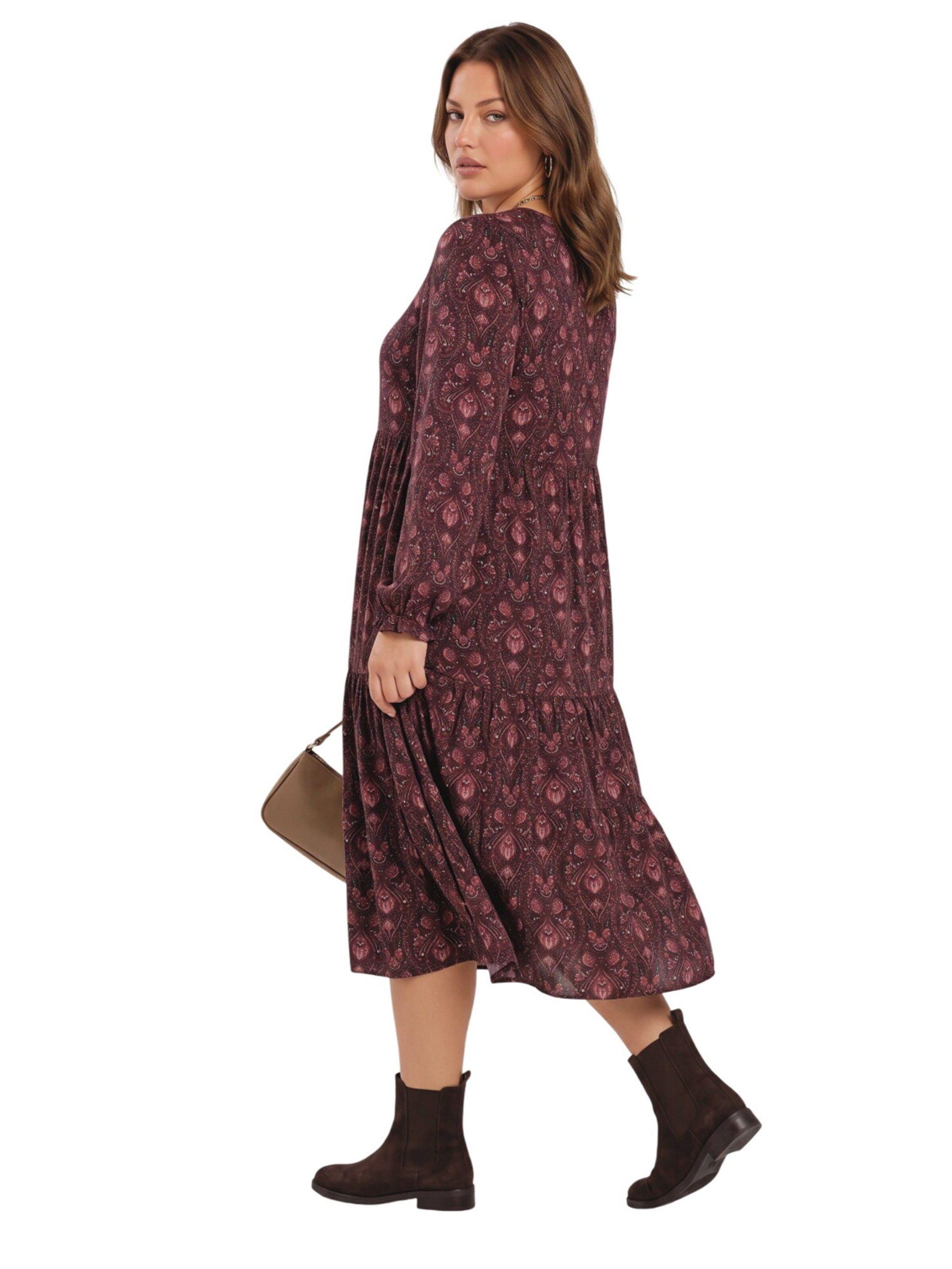 Shape Of You Kleid in Rot