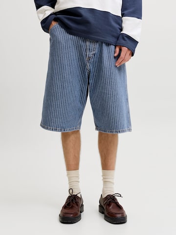 Baggy Jean JACK & JONES en bleu : devant