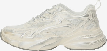 BUFFALO Trampki niskie 'GIANNA' w kolorze biały: przód