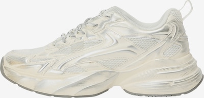 BUFFALO Matalavartiset tennarit 'GIANNA' värissä hopea / luonnonvalkoinen, Tuotenäkymä