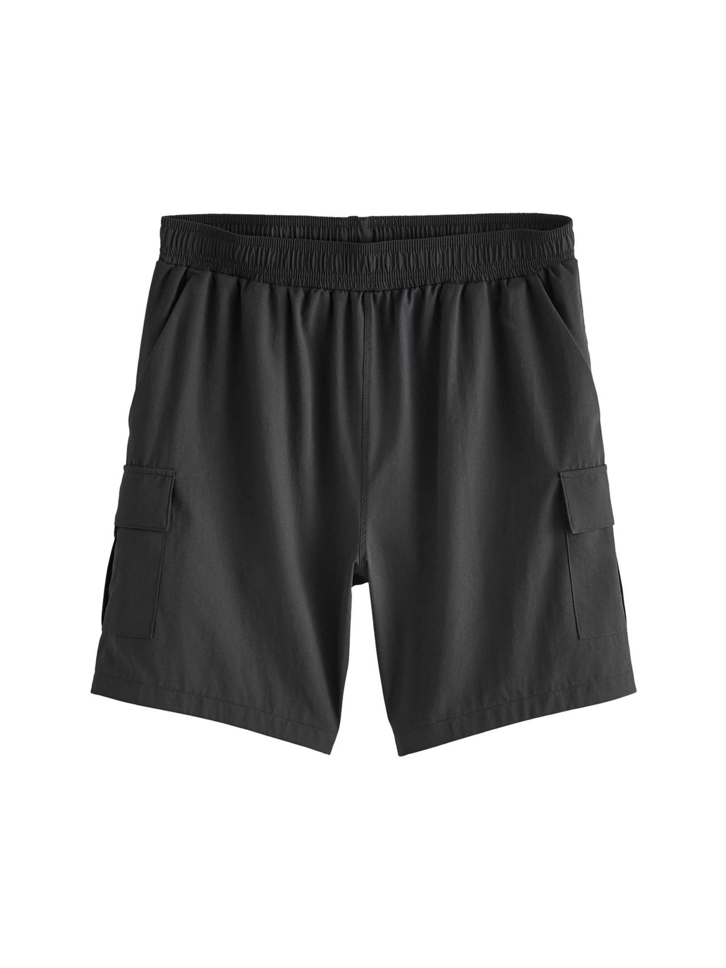 Next Loosefit Cargobyxa i svart: framsida