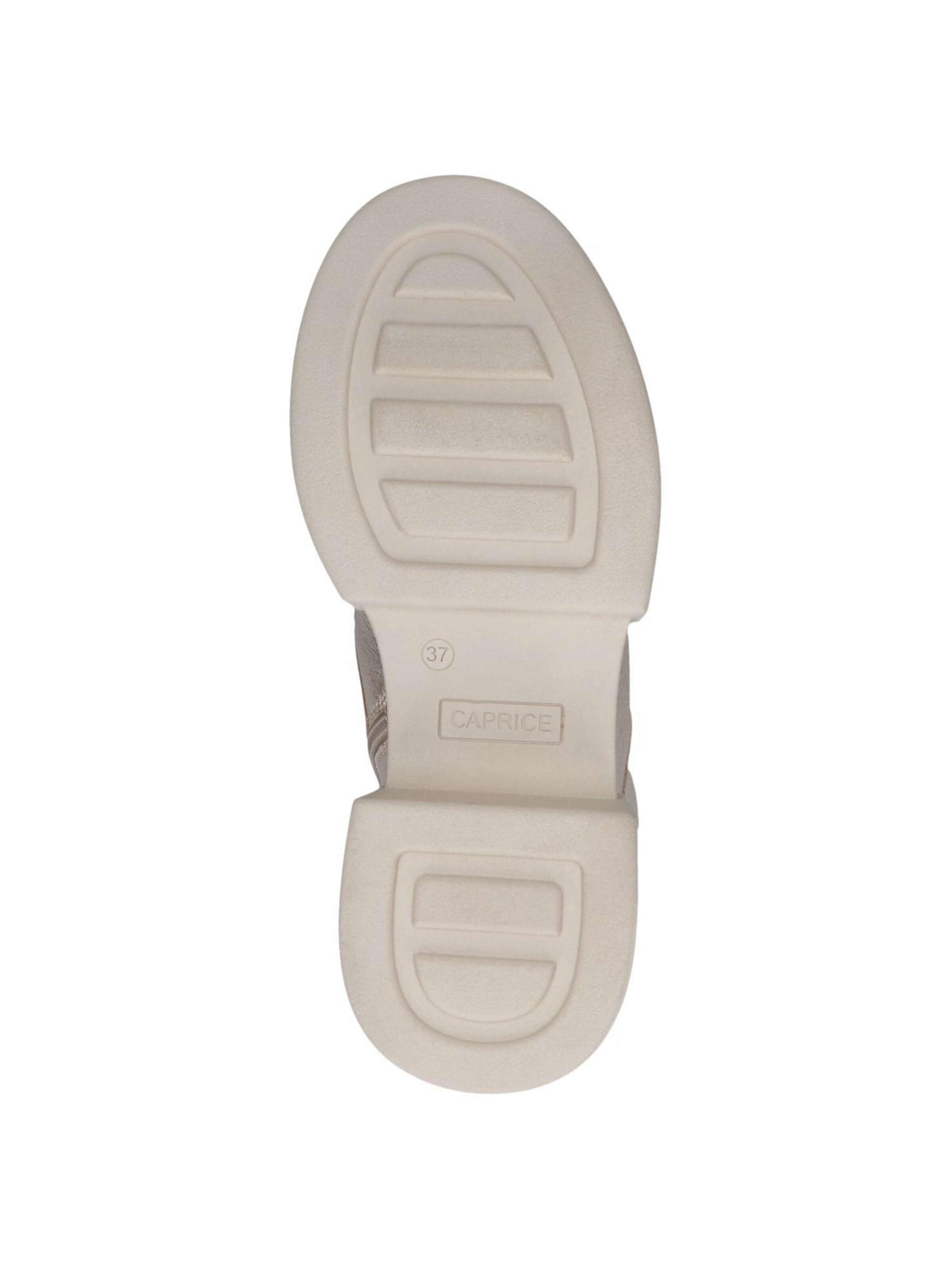 CAPRICE Lace-Up Ankle Boots in Gold