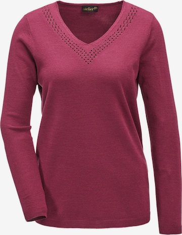 Pull-over Goldner en rouge : devant