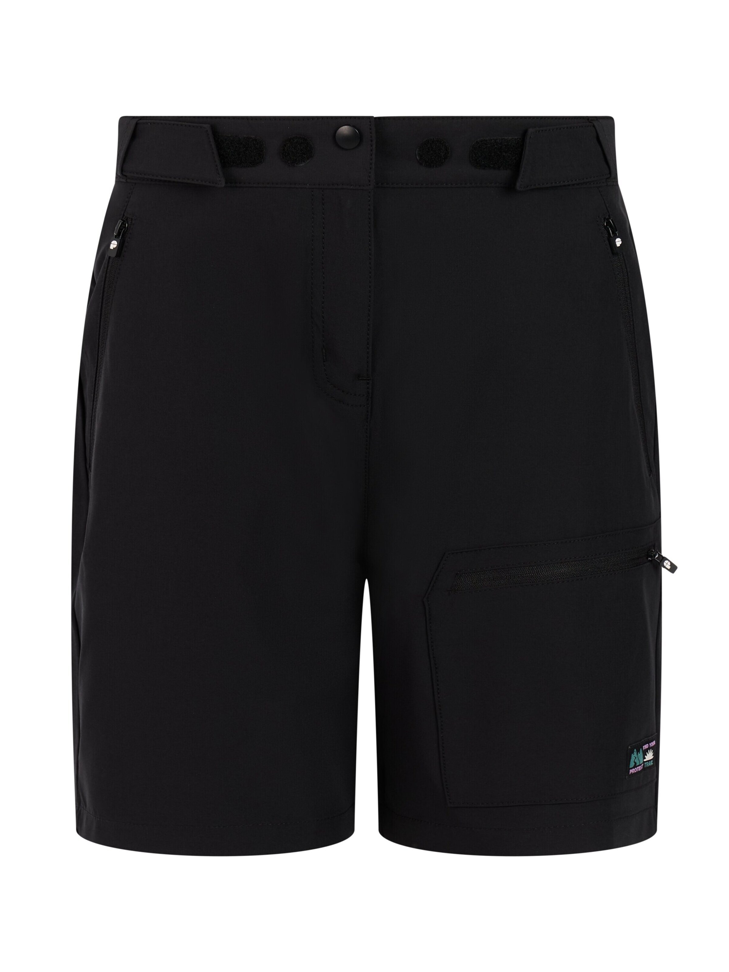 Pantalon 'PRTYaku' PROTEST en noir : devant