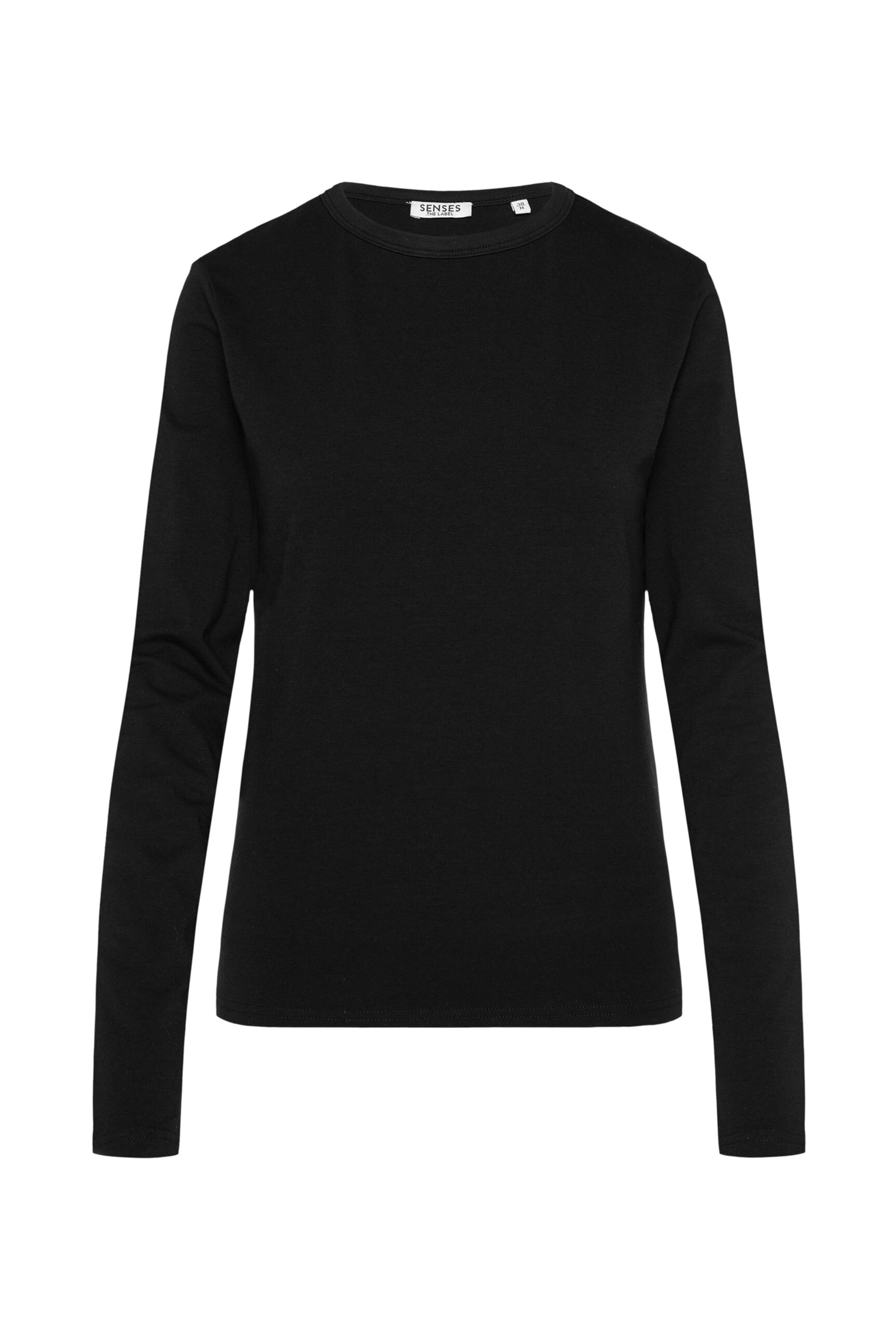 SENSES.THE LABEL Shirt in Black: front