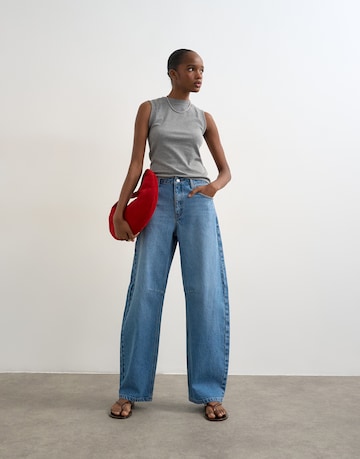 TOPSHOP Свободный крой Джинсы 'SALMA' в Синий