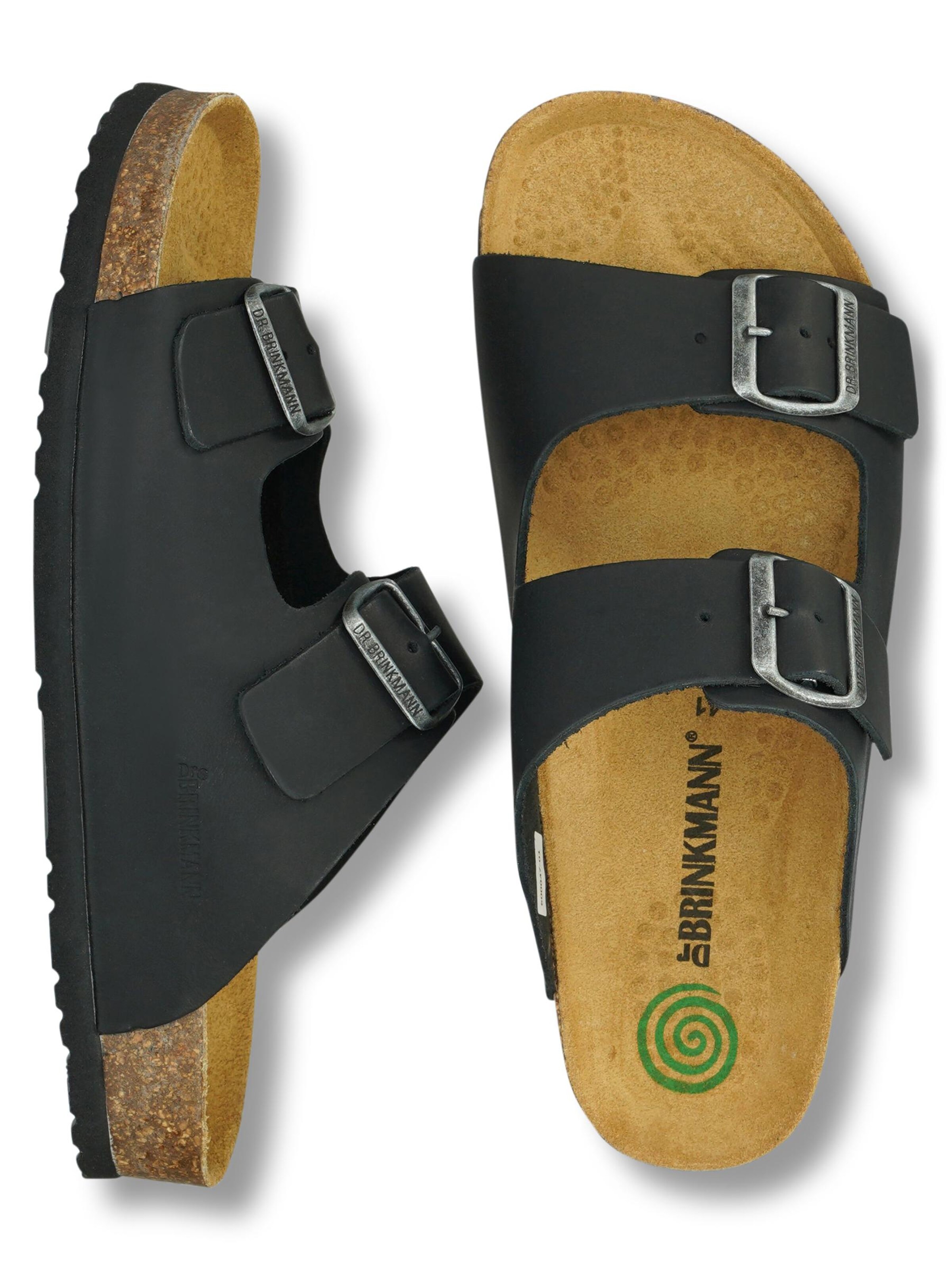 DR. BRINKMANN Pantolette 'BONILLO'‌‌‌‌‌‌‌ in Schwarz