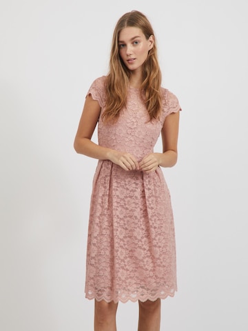 VILA Cocktail Dress 'Kalila' in Pink: front