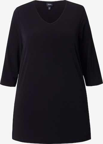 Ulla Popken Shirt in Schwarz: Vorderseite