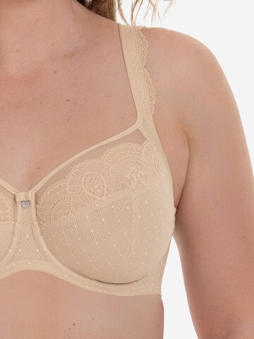 ROSA FAIA Minimiser Bra 'Selma' in Beige