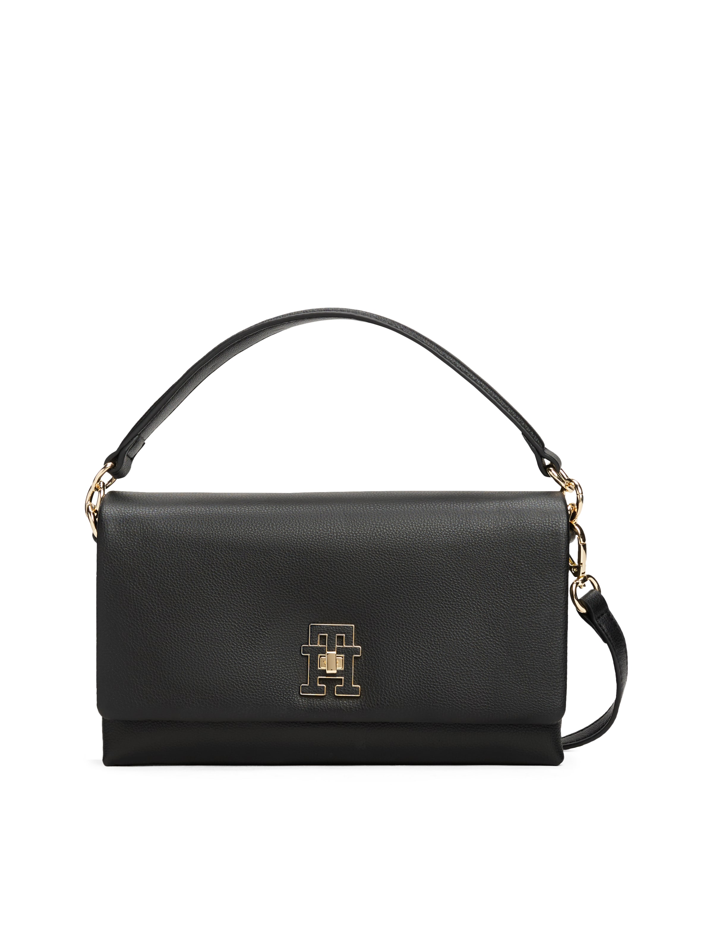 Sac à bandoulière TOMMY HILFIGER en noir : devant