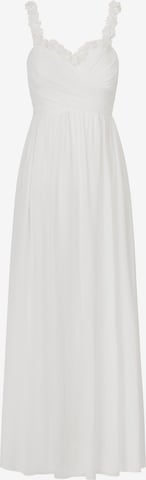 Kraimod Evening Dress in White: front