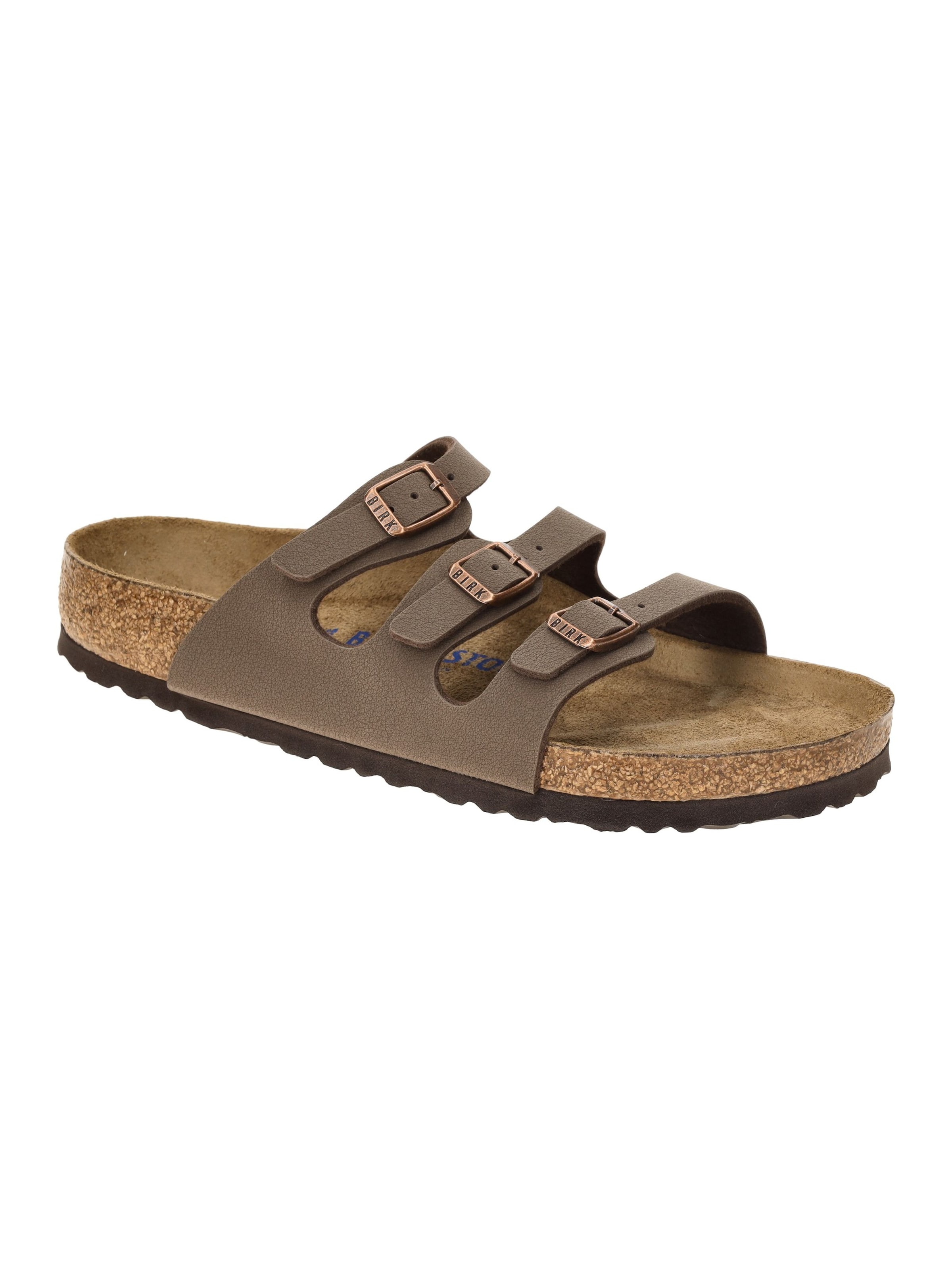 BIRKENSTOCK Pantolette in braun, Produktansicht