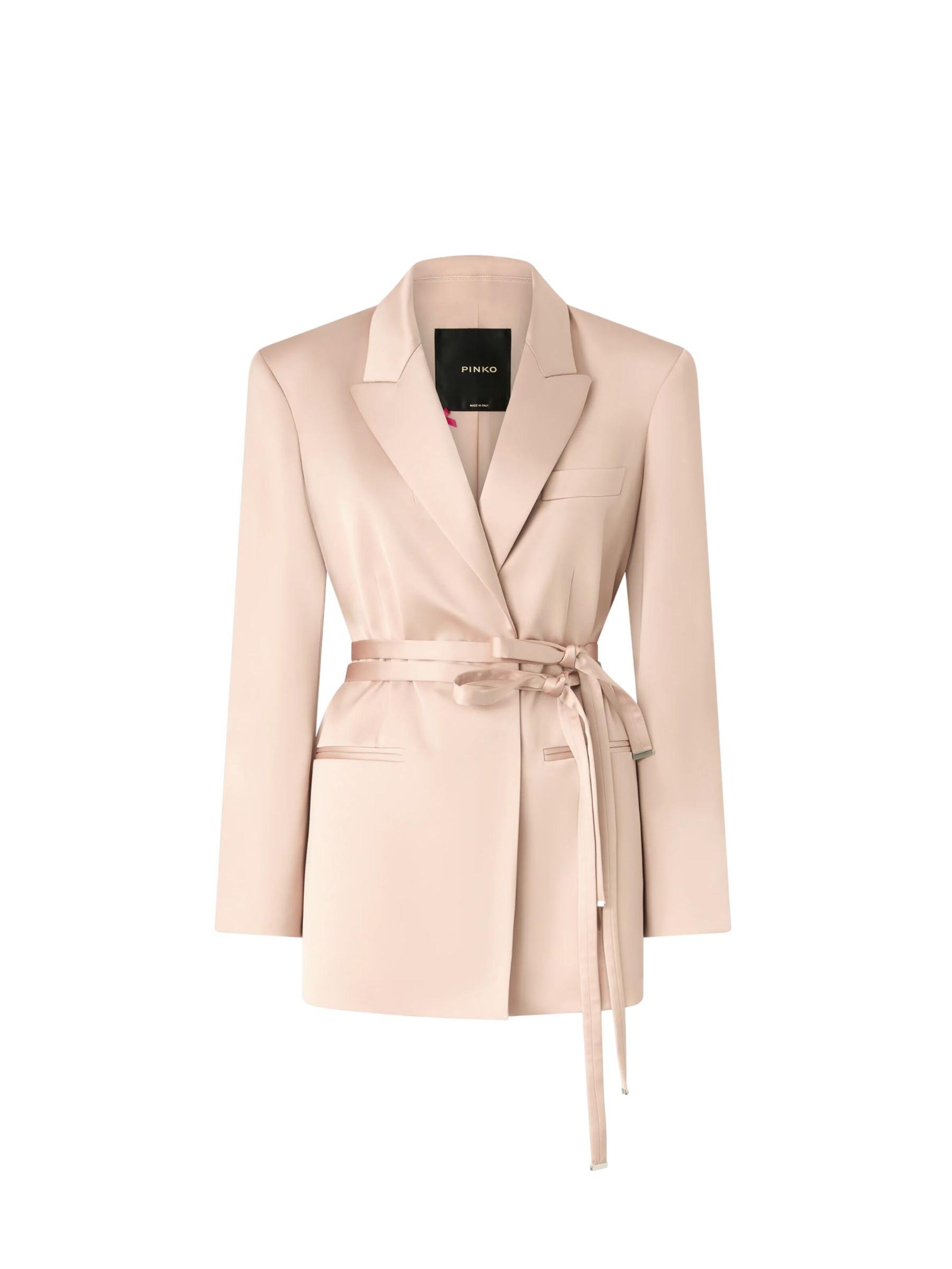 Veste mi-saison 'Rapa' PINKO en beige : devant