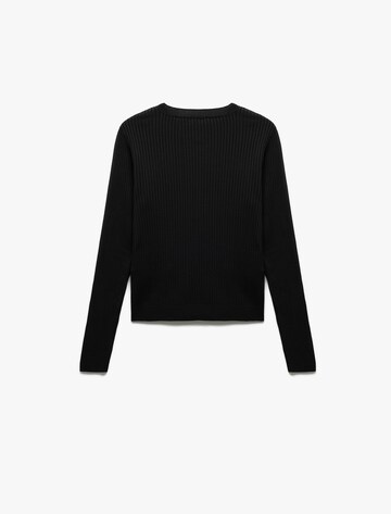 Koton Knit cardigan in Black