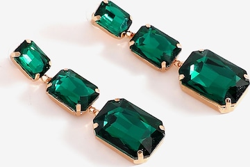 SOHINaušnice ' Shine ' - zelena boja: prednji dio