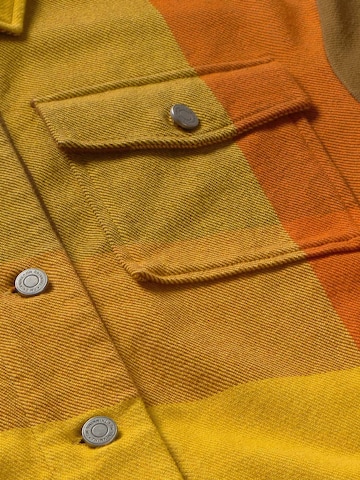 Thinking MU Přechodná bunda 'Frans' – žlutá