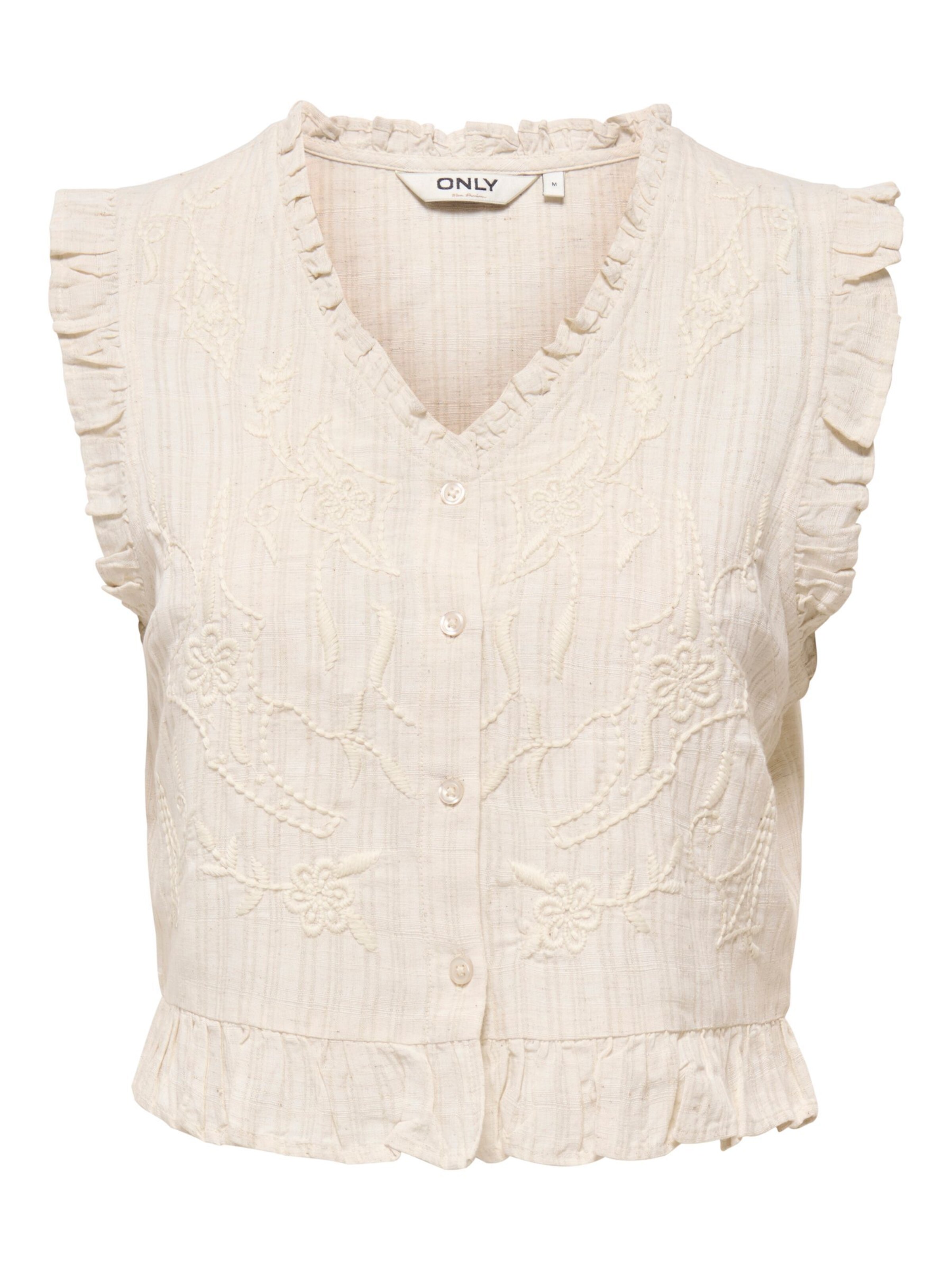 Camicia da donna 'ONLEllie' in XS ONLY di colore crema, Visualizzazione prodotti