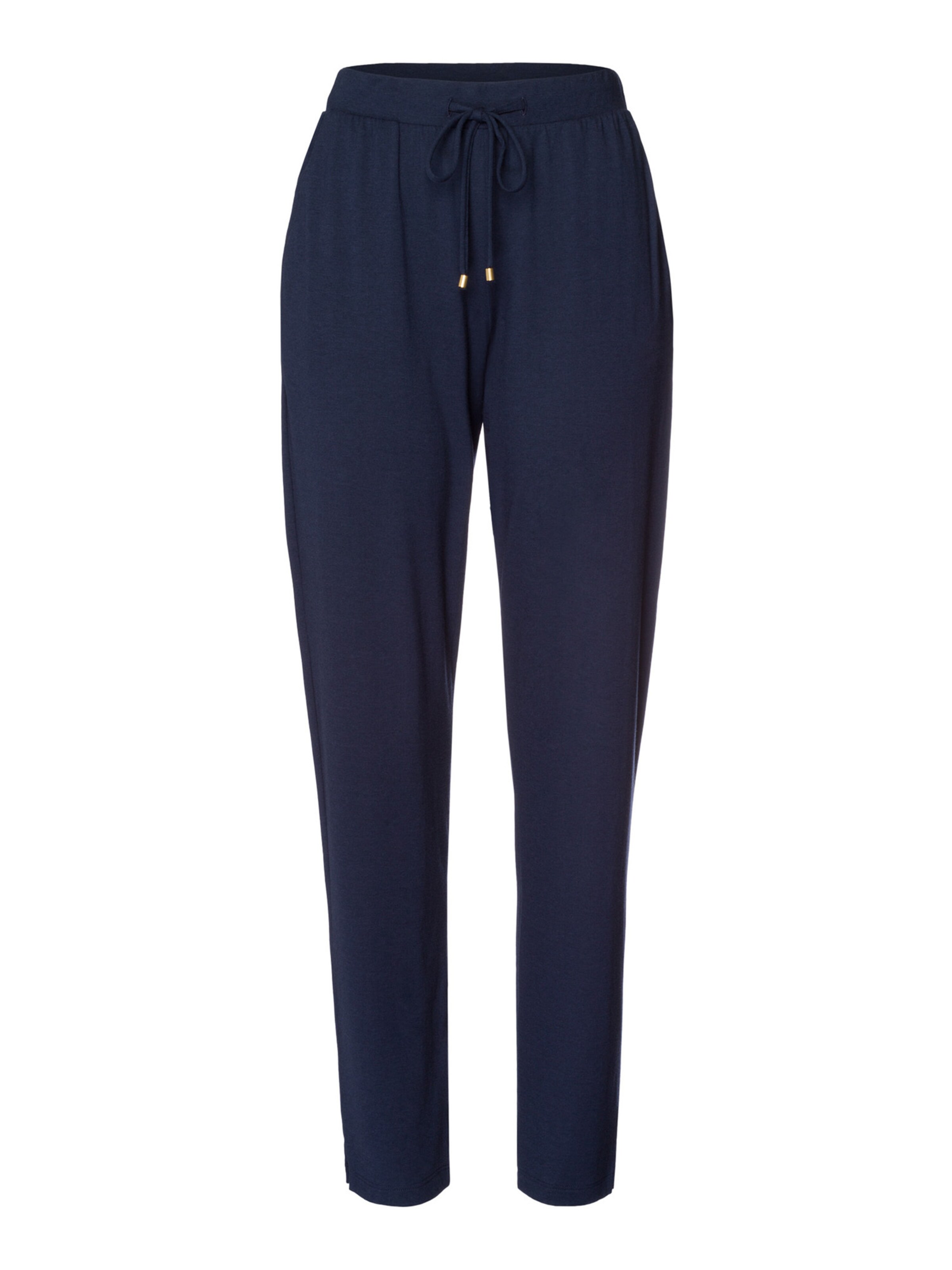 Pantalon de pyjama ' Sleep & Lounge ' Hanro en bleu : devant