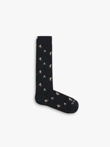 Scalpers Sockor i svart: framsida