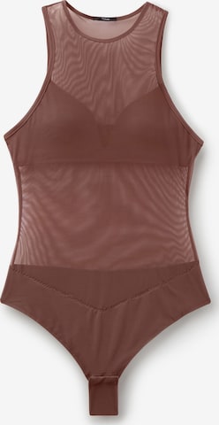 Tezenis Bodysuit in Brown: front