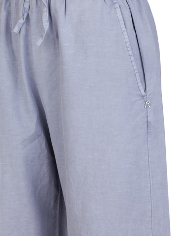 REPLAY Wide leg Broek 'COMPONENTE' in Blauw
