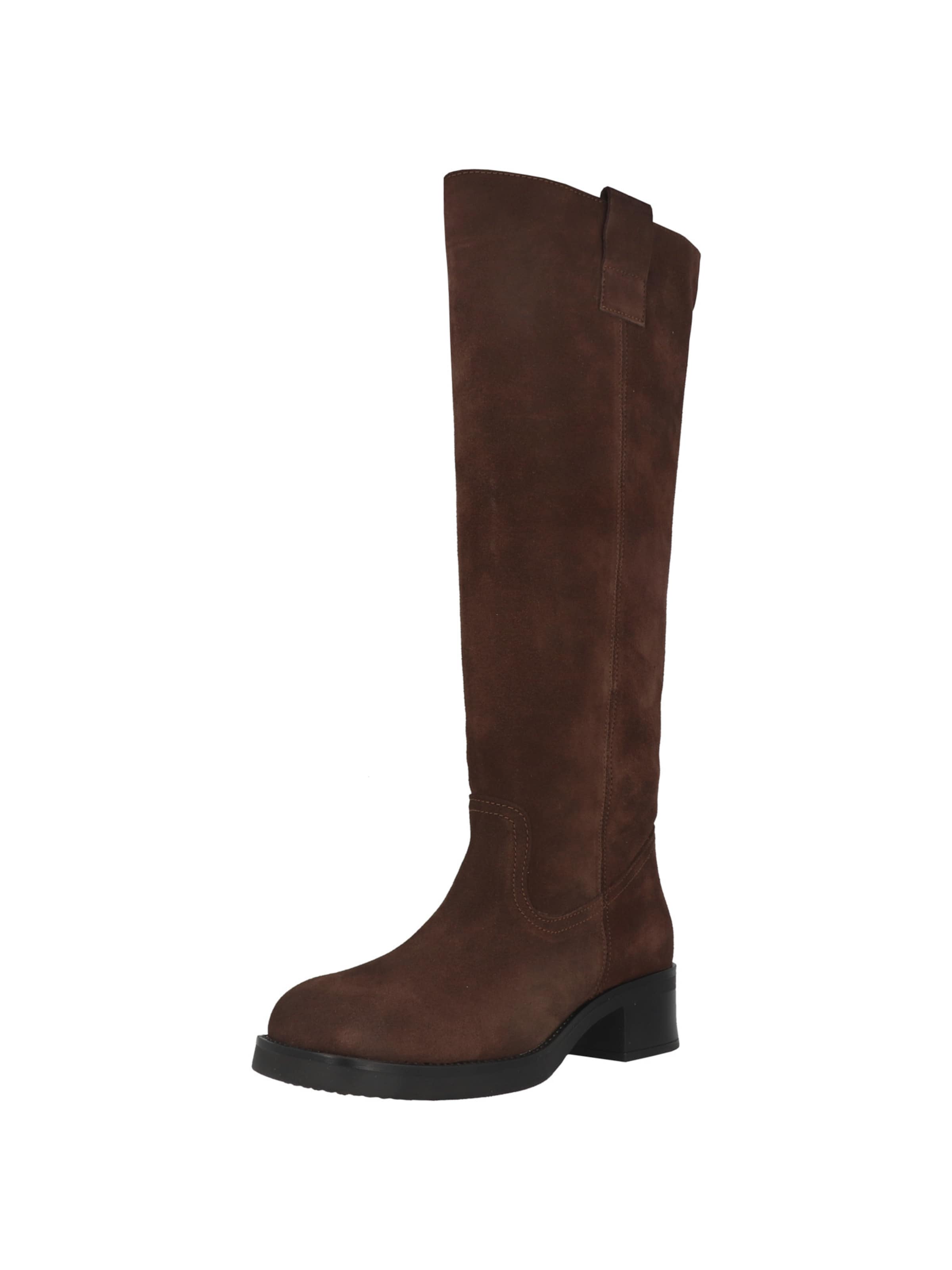Bottes 'Banner' STEVE MADDEN en marron : devant
