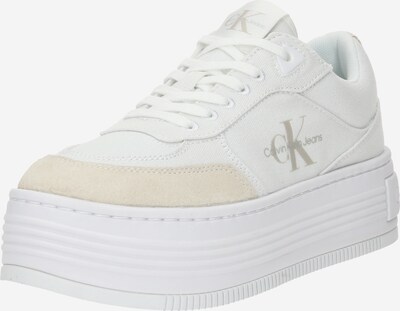 Calvin Klein Jeans Sneaker in creme / grau / weiß, Produktansicht