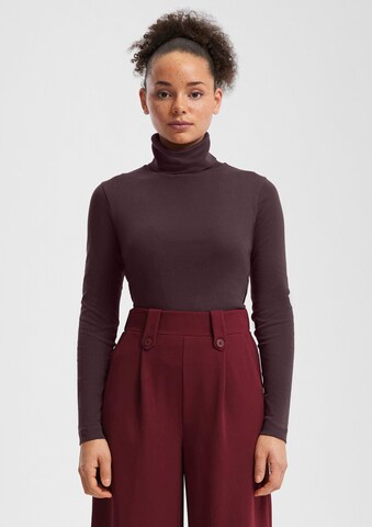 QS Pullover in Lila: Vorderseite