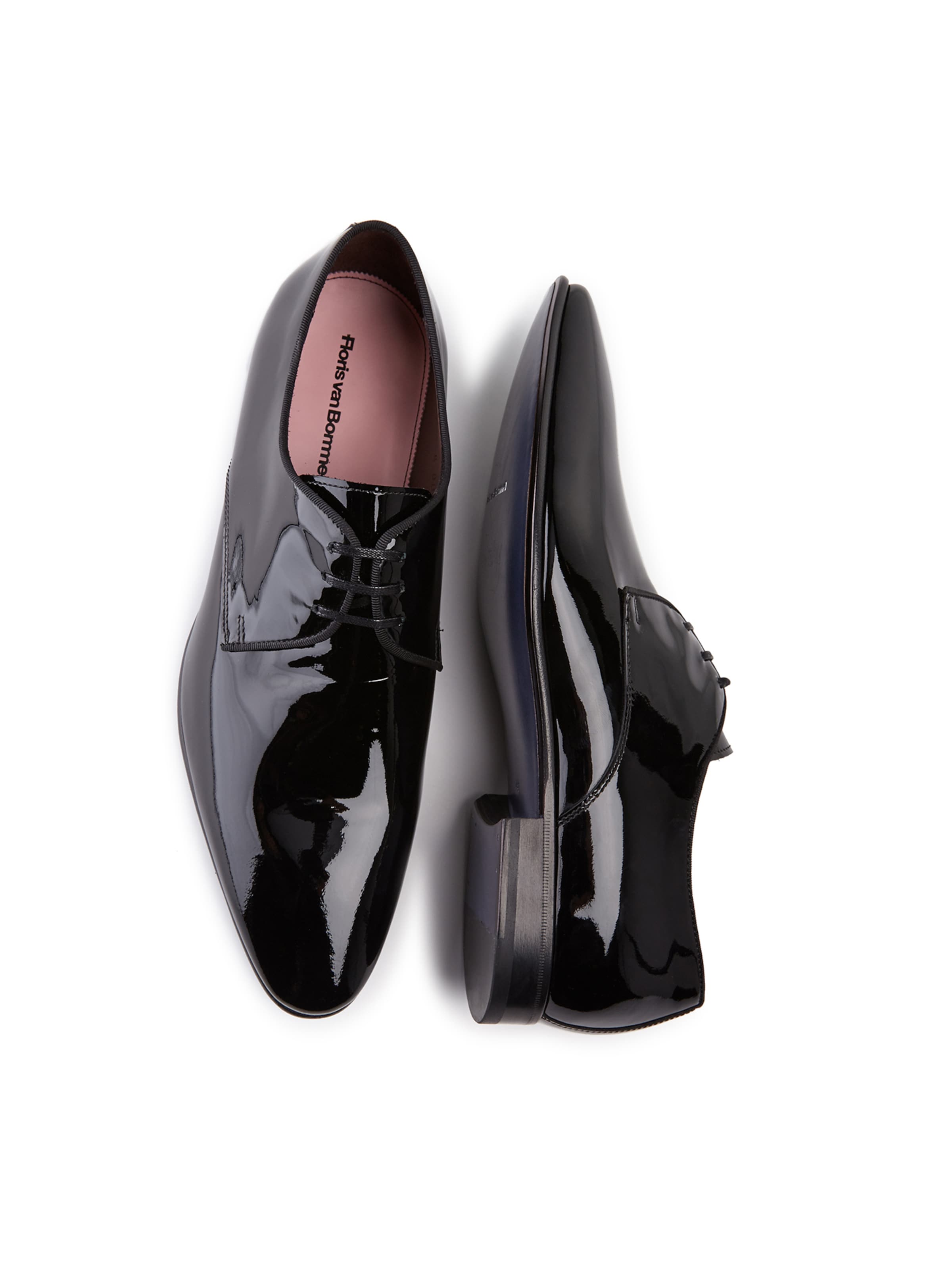 Floris van Bommel Schnürschuh 'De Smoker 01' in Schwarz