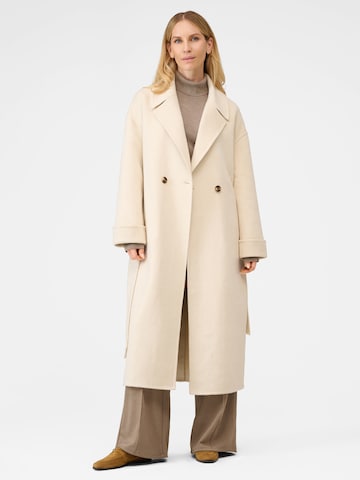 Manteau mi-saison 'Elodie' RICANO en blanc
