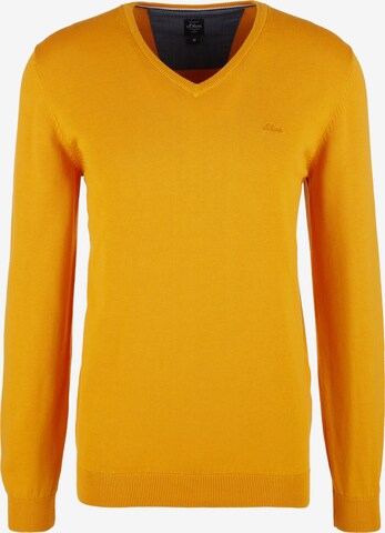 Pullover di s.Oliver in giallo: frontale