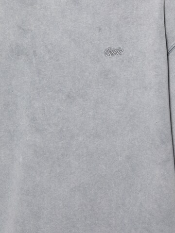 Pull&Bear Shirt 'STWD' in Grey