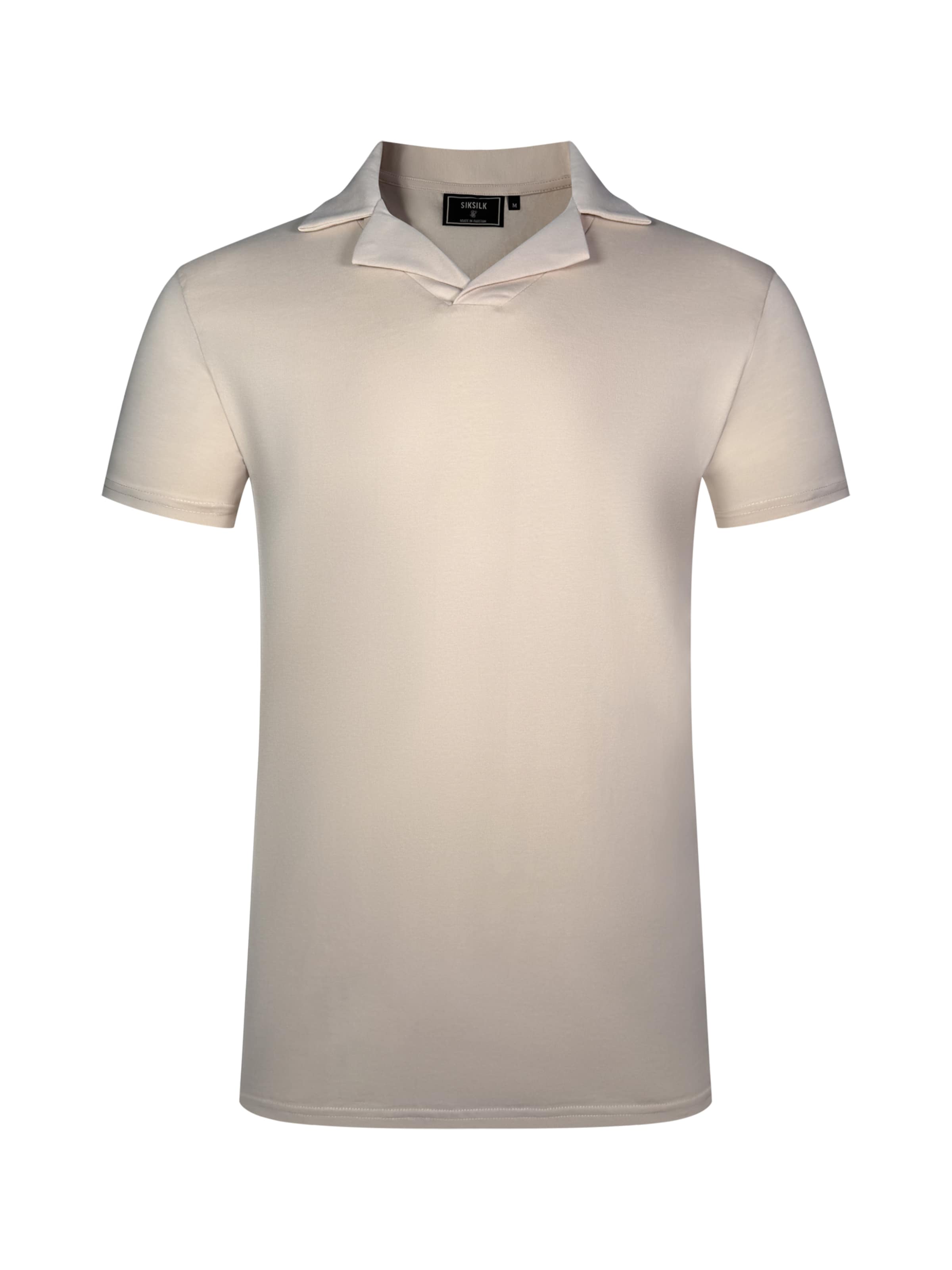 SikSilk T-Shirt in Beige: Vorderseite