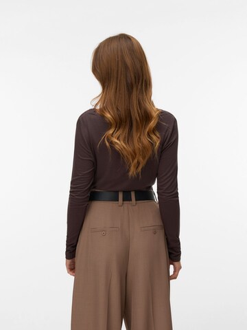 VERO MODA Shirt 'VMLibra' in Bruin