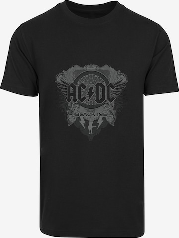 T-Shirt 'ACDC' F4NT4STIC en noir : devant